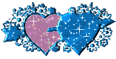 Gif animé coeur 3D